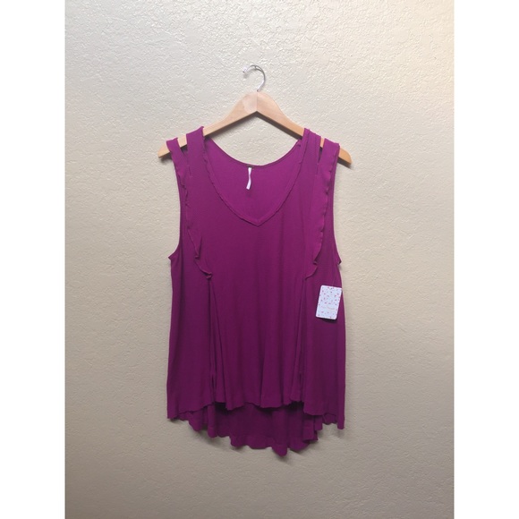 Free People 'Bondi' Knit Waffle Tank - Picture 4 of 7